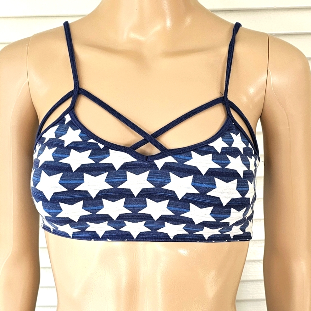 Victoria Secret Star Pattern Bra